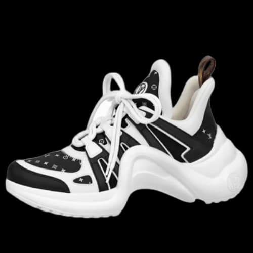 LOUIS VUITTON Archlight 1.0 Sneakers 'Black Monogram' (Women's)