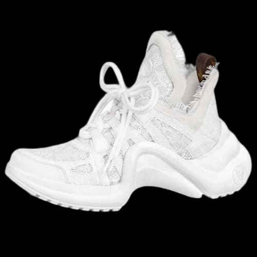 LOUIS VUITTON Archlight 1.0 Sneakers 'White Lace' (Women's)