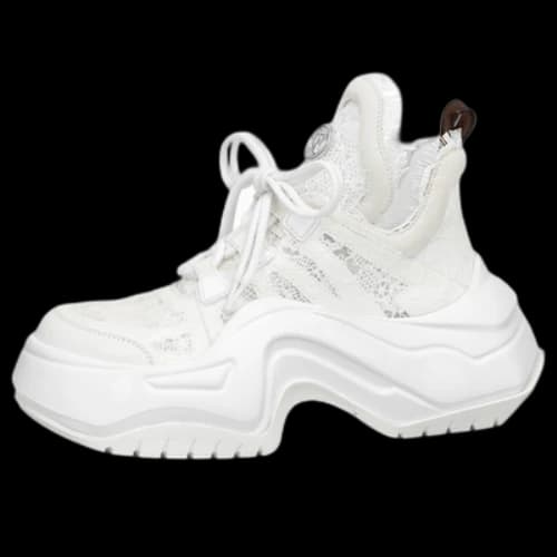 LOUIS VUITTON Archlight 2.0 Platform Sneakers 'White Lace' (Women's)
