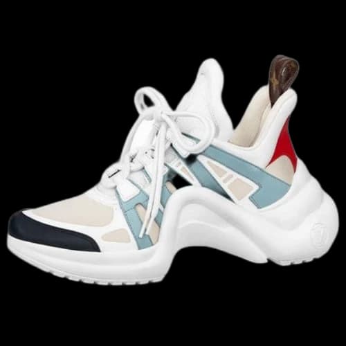 LOUIS VUITTON Archlight 1.0 Sneakers 'White Blue Beige' (Women's)