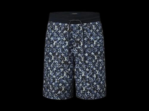 Louis Vuitton Monogram Pointilism Shorts Blue