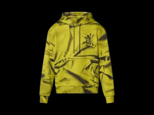 Louis Vuitton LV Dune Hoodie Neon Yellow