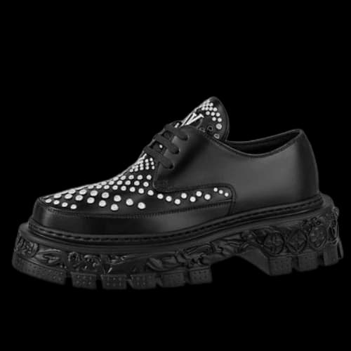 LOUIS VUITTON Derby LV Baroque Shoes 'Black'