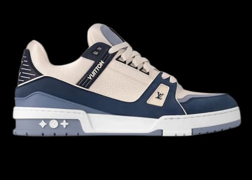 Louis Vuitton LV Trainer Blue Beige