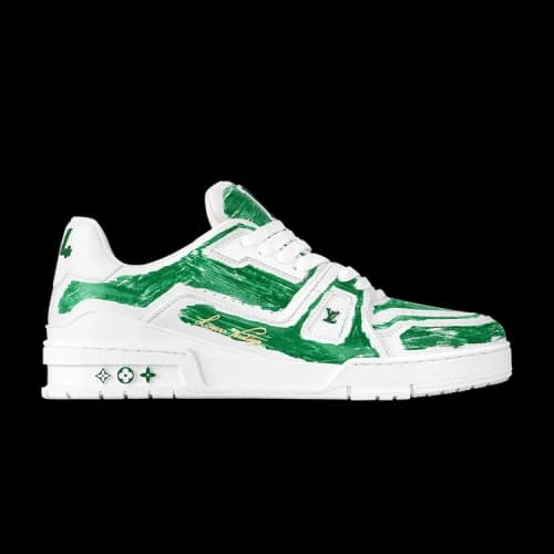 Louis Vuitton Trainer 'Colored-In Motif - Green'