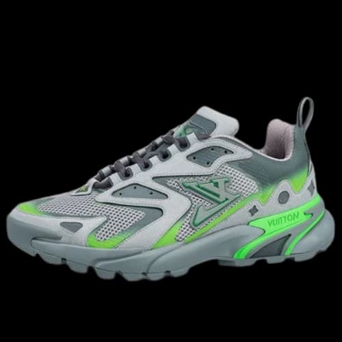 LOUIS VUITTON Runner Tatic Sneakers 'Grey Neon Green'