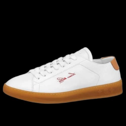 LOUIS VUITTON LV Resort Sneakers 'White Orange'