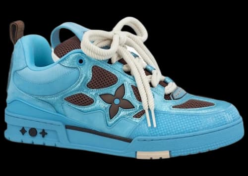 Louis Vuitton Skate Trainer Blue Brown