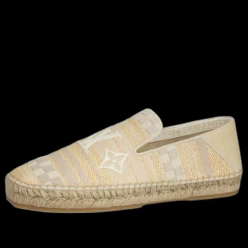 LOUIS VUITTON Bidart Espadrille Shoes 'Beige yellow'