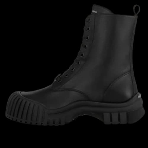 LOUIS VUITTON Ruby Flat Ranger Boots 'Black Plain' (Women's)