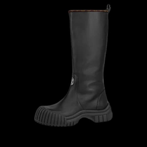 LOUIS VUITTON Ruby Flat High Boots 'Black' (Women's)