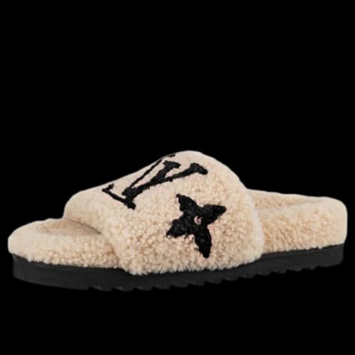 LOUIS VUITTON Paseo Comfort Flat Sandals 'Beige' (Women's)