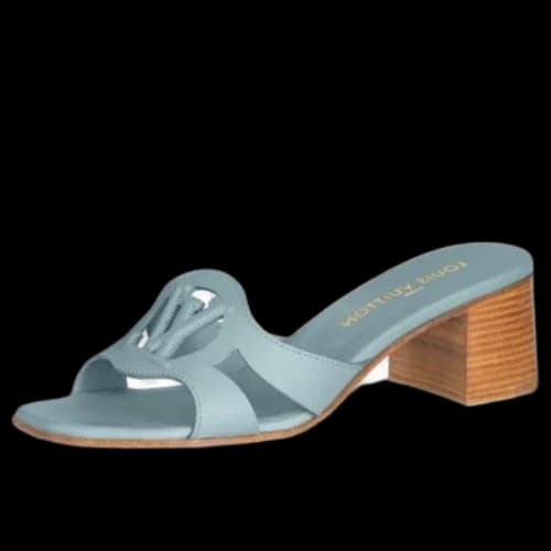 LOUIS VUITTON Isola 45mm Sandals 'Teal' (Women's)