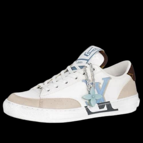 LOUIS VUITTON Charlie Sneakers 'Blue Beige' (Women's)