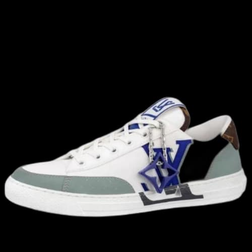 LOUIS VUITTON Charlie Sneakers 'White Green Blue'