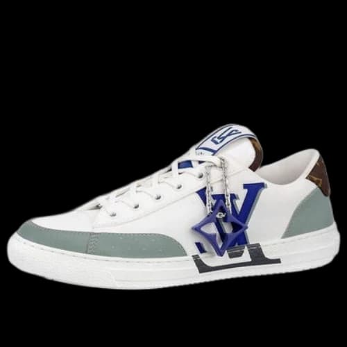LOUIS VUITTON Charlie Sneakers 'White Green Blue'