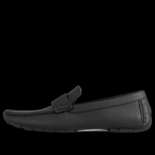 LOUIS VUITTON Monte Carlo Moccasin Shoes 'Black Plain'