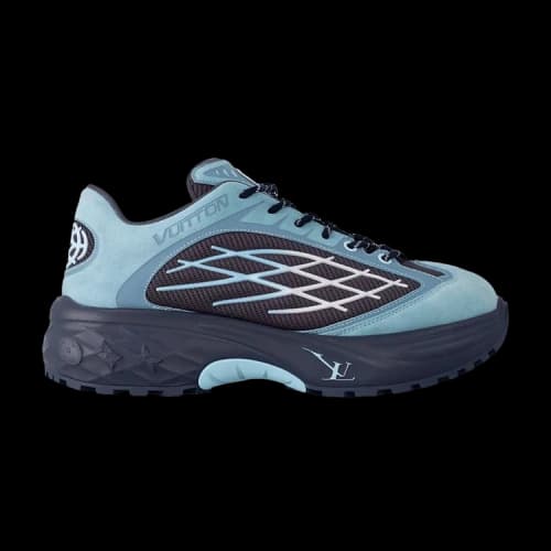 Louis Vuitton Discovery Lace Up 'Blue Navy'