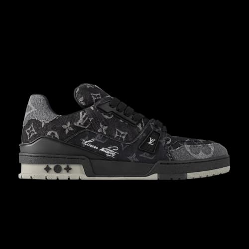 Louis Vuitton Trainer 'Black Monogram Denim'