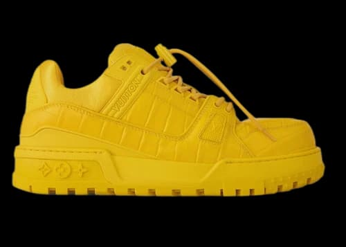 Louis Vuitton LV Trainer Maxi Sneaker Yellow
