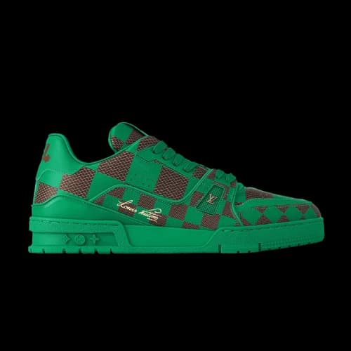Louis Vuitton LV Trainer Sneaker Damier Pop Green