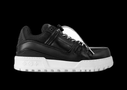 Louis Vuitton LV Trainer Maxi Black White