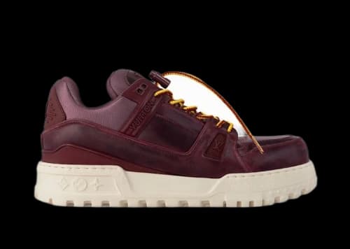 Louis Vuitton LV Trainer Maxi Bordeaux Red
