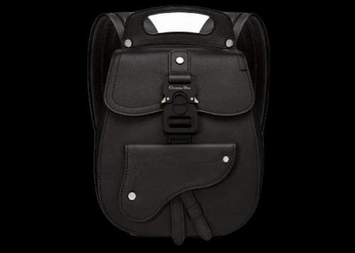 Dior Homme Saddle Backpack Black