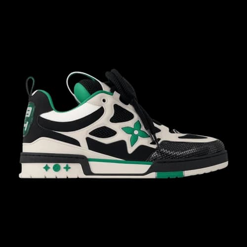 Louis Vuitton LV Skate Sneaker Green Black Cream