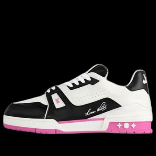 LOUIS VUITTON LV Trainer 'White Black Pink' (Women's)