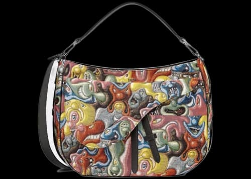 Dior x Kenny Scharf Saddle Soft Bag Multicolor