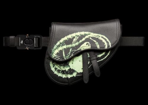 Dior x CACTUS JACK Mini Saddle Bag Black
