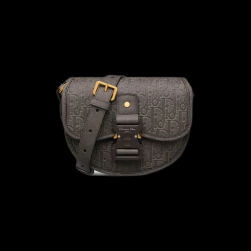 Dior x Denim Tears Mini Gallop Bag With Strap 'Black'