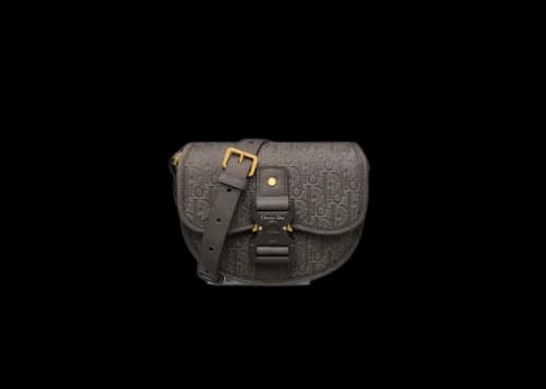 Dior Mini DIOR TEARS Gallop Bag with Strap Brown