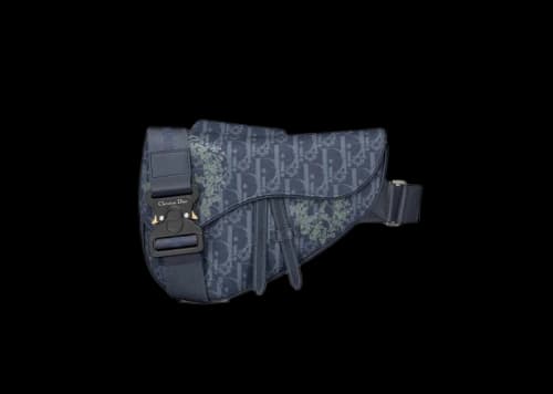 Dior TEARS Saddle Bag Blue