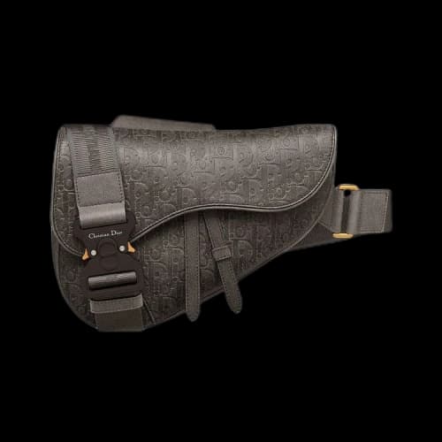 Dior x Denim Tears Saddle Bag 'Brown'