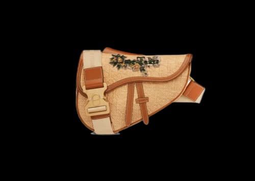 Dior TEARS Saddle Bag Cognac