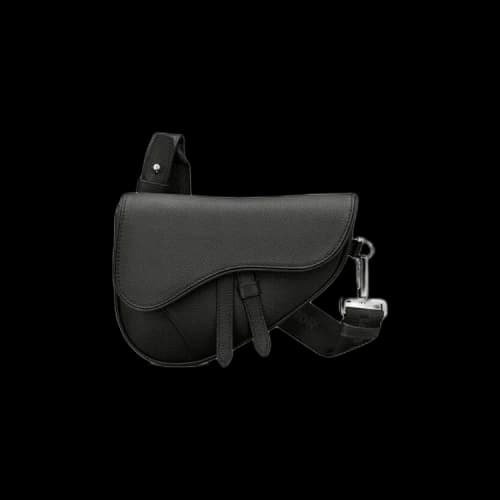 Dior Mini Saddle Bag 'Black'