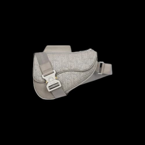 Dior x Stone Island Saddle Bag 'Grey'