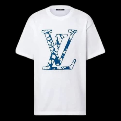 LOUIS VUITTON Cotton Crewneck T-shirt 'White'