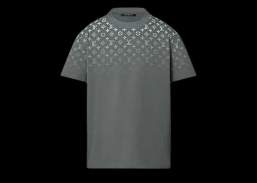 Louis Vuitton Gradient Cotton T-shirt Volcanic Ash
