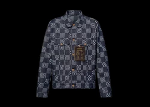 Louis Vuitton x Something in the Water VA Is For Lovers Embroidered Jacket Blue Denim