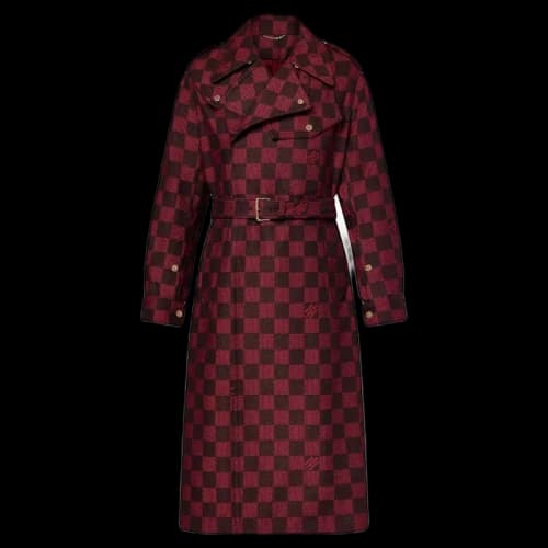 Louis Vuitton Damier Utility Coat Black/Red