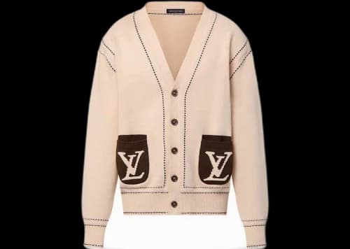 Louis Vuitton by Tyler, the Creator Signature Light Cardigan Cream/Chocolate