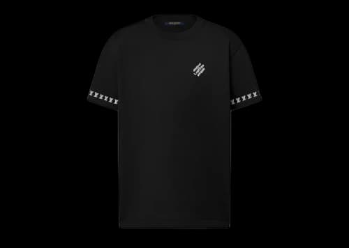 Louis Vuitton Short-Sleeved Cotton Crewneck Black