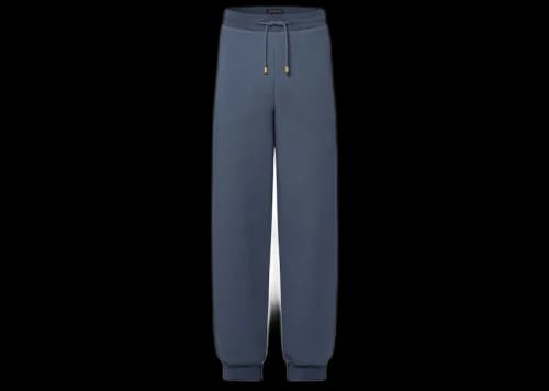 Louis Vuitton Embroidered Jersey Jogpants Slate Grey