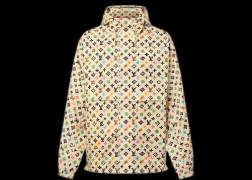 Louis Vuitton by Tyler, the Creator Printed Monogram Windbreaker Pastel Multicolor