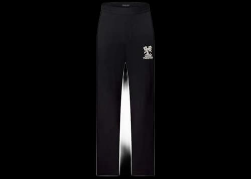 Louis Vuitton by Tyler, the Creator Embroidered Technical Track Pants Black