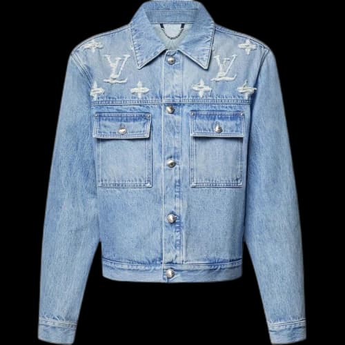 Louis Vuitton Denim Trucker Jacket Indigo