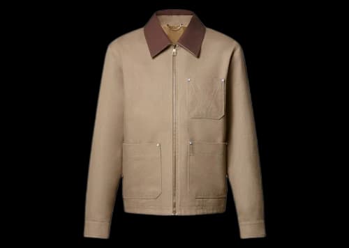 Louis Vuitton Workwear Cotton Canvas Blouson Sand